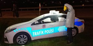 Samsun’da maket polis araçlarını soydular