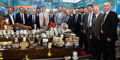 Terme standı yoğun ilgi gördü