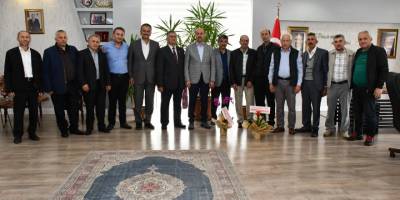 Muhtar ve ihtiyar heyetinden Başkan Kılıç'a hizmet teşekkürü - samsun haber