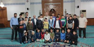 Başkan Sandıkçı Çocuklarla Sabah Namazında Buluştu