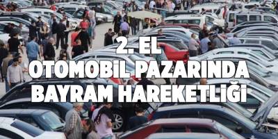 2. el otomobil pazarında bayram hareketliği - samsun haber