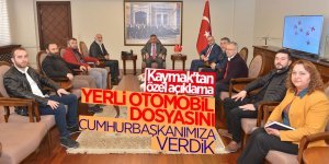 Yerli otomobil dosyasını Cumhurbaşkanımıza verdik