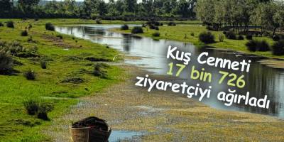 Kuş Cenneti 17 bin 726 ziyaretçiyi ağırladı - samsun haber
