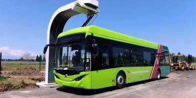 Türkiye'nin ilk hızlı şarj özelliğine sahip elektrikli otobüsleri Samsun’da