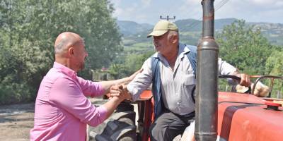 Tekkeköy'de kırsal mahalleler yollarına kavuşuyor