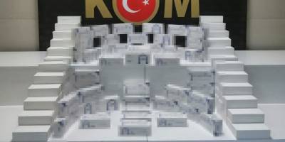 Samsun'da 30 bin boş makaron ele geçirildi