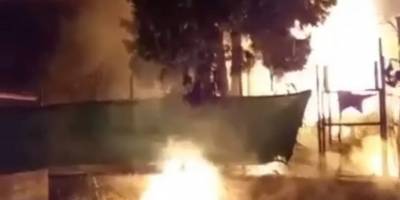 Bursa'da trafo bomba gibi patladı