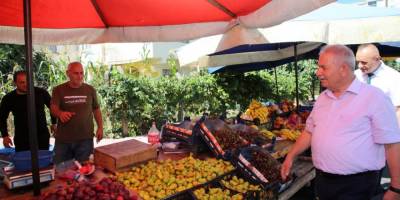 Başkan Demirtaş pazarcılarla buluştu - samsun haber