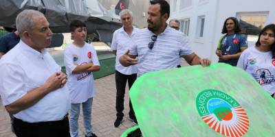 TEKNOFEST’DE YARIŞACAK ELEKTRİKLİ ARACIN TEST SÜRÜŞÜNÜ BAŞKAN DEMİRTAŞ YAPTI