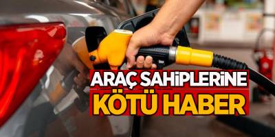 Araç sahiplerine kötü haber