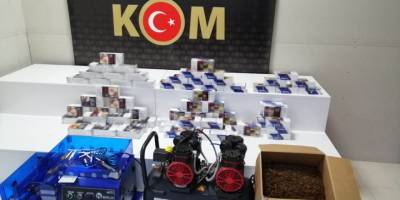 Samsun’da ev değil sanki sigara imalathanesi - samsun haber