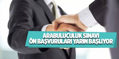 Arabuluculuk Sınavı ön başvuruları yarın başlıyor