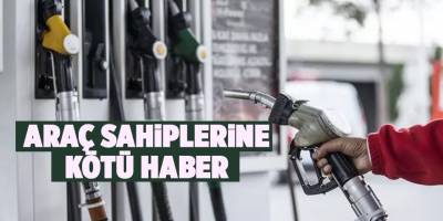 Araç sahiplerine kötü haber