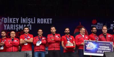 Canik Belediyesi’nin desteklediği Tanyeli Roket Takımı Türkiye 3.’sü Oldu - samsun haber