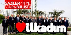 Gaziler 44 yıl sonra buluştu 