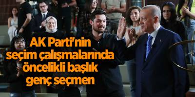 AK Parti'nin seçim çalışmalarında öncelikli başlık genç seçmen