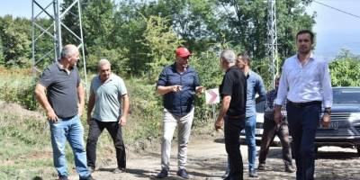 Başkan Togar yol çalışmalarını inceledi - samsun haber