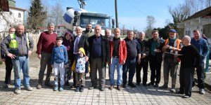 Ahmetbey mahallesinden Başkan Kul’a kahve ikramı