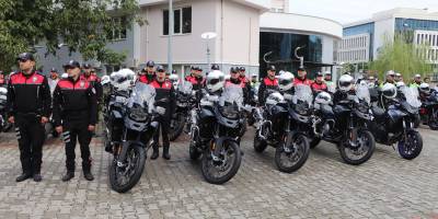 Samsun polisine 5 yeni motosiklet takviyesi