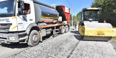 Tekkeköy'de yol çalışmaları devam ediyor - samsun haber