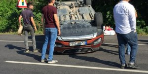 Çarşamba'da trafik kazası: 1 yaralı