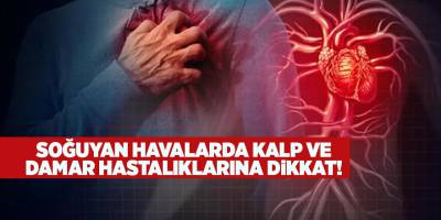 Soğuyan havalarda kalp ve damar hastalıklarına dikkat!