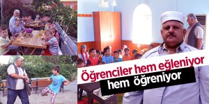 Öğrenciler hem eğleniyor, hem öğreniyor