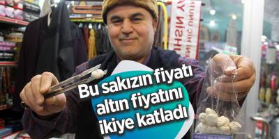 Bu sakızın fiyatı altın fiyatını ikiye katladı