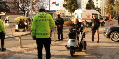 Samsun'da engelli aracı ile taksi çarpıştı - samsun haber