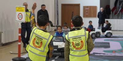 Çarşamba'da öğrencilere trafik eğitimi - samsun haber