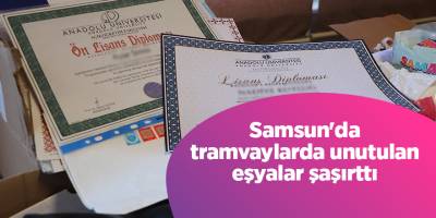 Binlerce liralık telefonlar, diplomalar sahiplerini bekliyor