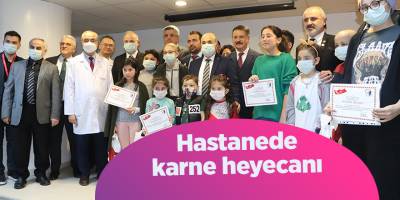 Hastanede karne heyecanı - samsun haber