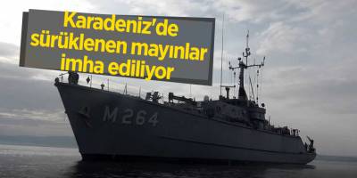 Türk Deniz Kuvvetleri'nin mayın mesaisi