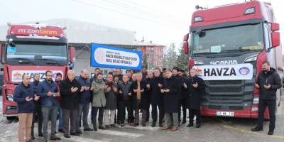 Havza’dan deprem bölgesine 4 tır yardım - samsun haber