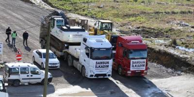 İlkadım Belediyesi'nden deprem bölgesine araç desteği - samsun haber