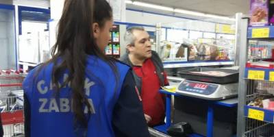 Canik Zabıtasından Zincir Marketlere Denetim - samsun haber