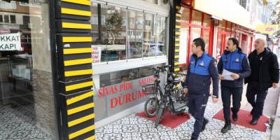 İlkadım'da gıda imalathanelerine denetim 3 işletmeye ceza