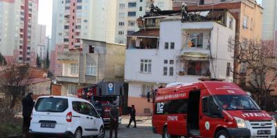 Samsun'da çatı yangını korkuttu - samsun haber