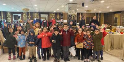 Canik’te Öğrenciler Oyuncaklarını Depremzede Kardeşleriyle Paylaştı - samsun haber