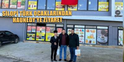 Silopi Türk Ocaklarından Haunedy’ye ziyaret
