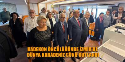 KADEKON öncülüğünde İzmir’de Dünya Karadeniz Günü kutlandı