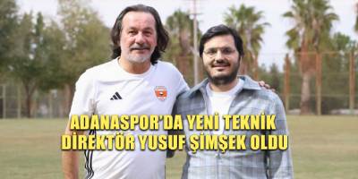 Adanaspor’da yeni teknik direktör Yusuf Şimşek oldu