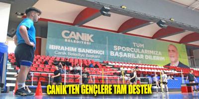 Canik'ten Gençlere Tam Destek