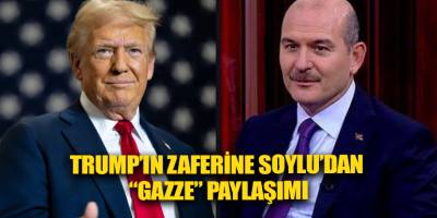 Trump’ın zaferine Soylu’dan “Gazze” paylaşımı