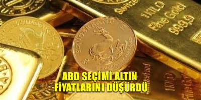 ABD seçimi altın fiyatlarını düşürdü