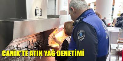 Canik’te Atık Yağ Denetimi