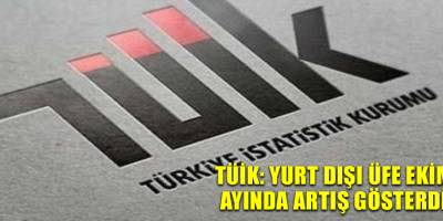 TÜİK: Yurt Dışı ÜFE ekim ayında artış gösterdi