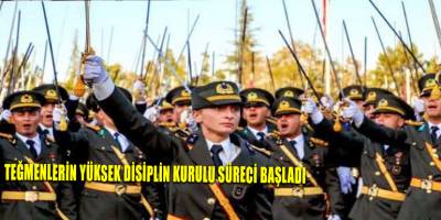 Teğmenlerin Yüksek Disiplin Kurulu süreci başladı
