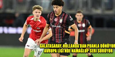 Galatasaray, Hollanda’dan puanla dönüyor: Avrupa Ligi’nde namağlup seri sürüyor