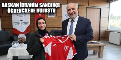 Başkan İbrahim Sandıkçı Öğrencilere Buluştu
